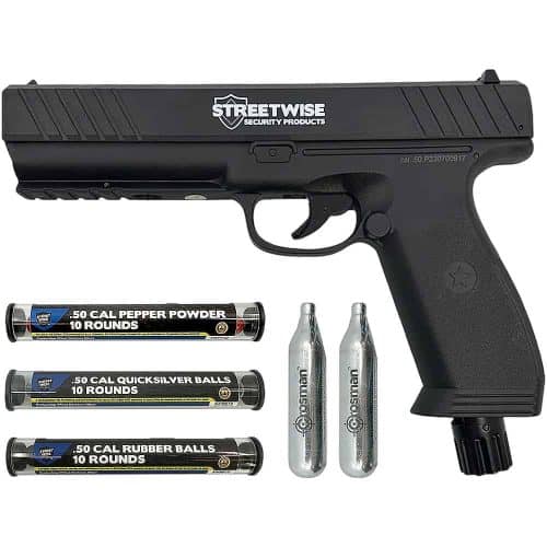 Streetwise The Heat Pepper Launcher Kit | Complete Home & Personal Defense Package with Pepper Balls - Image 5