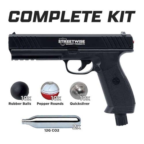 Streetwise The Heat Pepper Launcher Kit | Complete Home & Personal Defense Package with Pepper Balls - Image 6